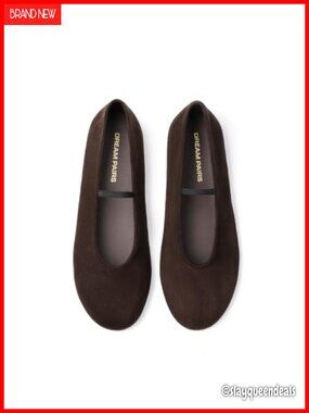 Women's Mary Jane Flats Ballet Dressy Slip-On Shoes with Ankle Strap